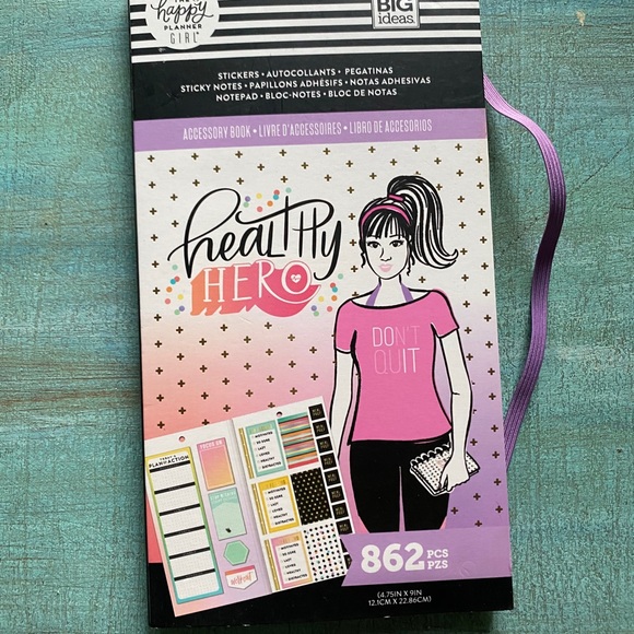 The Happy Planner Accessory Healthy Hero Book - Picture 2 of 6